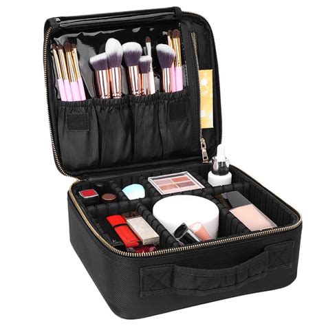 walmart travel cosmetic bag|best travel makeup bag organizer.